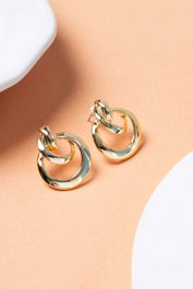 Heliophilia Silver Pendientes de Metal Multicolor ELKBRT1007
